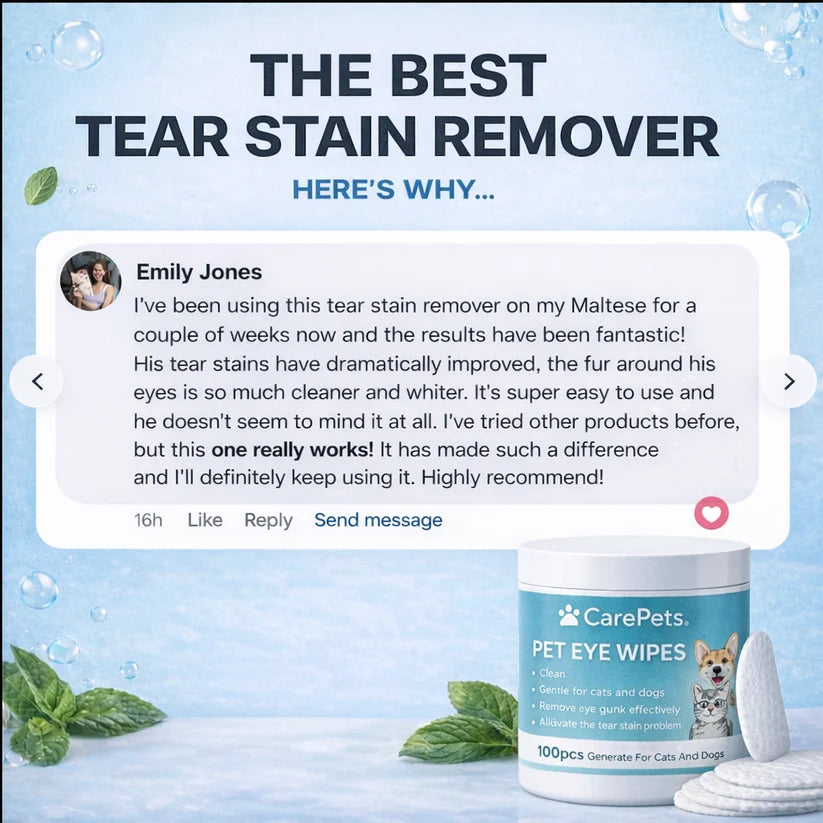CarePets™ Eye Defense Wipes
